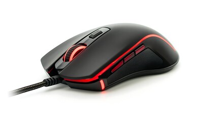 Computers Gaming mouse on white background