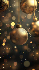 background with glowing circles