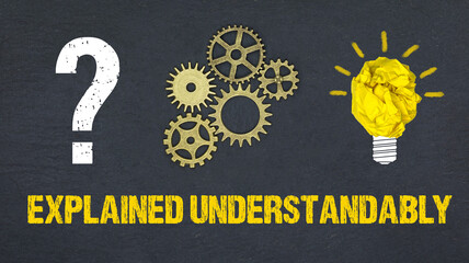 explained understandably	