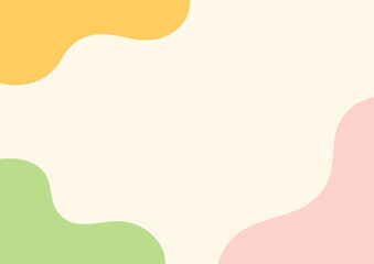 春のシンプルでおしゃれなフレーム02