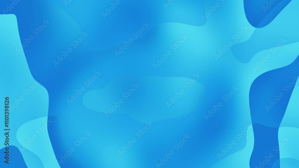 Poster blue abstract gradient background with geometric shapes. suitable for web design, social media graph