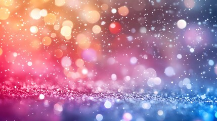 Obraz premium Abstract Glittering Background With Colorful Lights