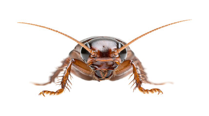Cockroach disease awareness transparent background nature close-up shot