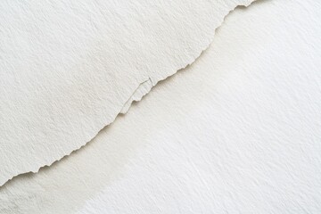 Torn paper edge revealing layer underneath