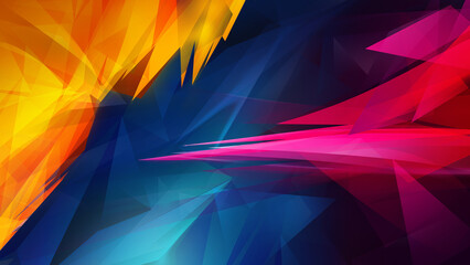 abstract background with triangles