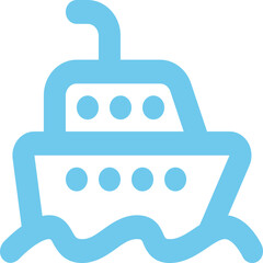 Obraz premium Ferry icon logo design