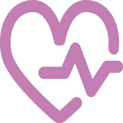 Heart Rate icon logo design