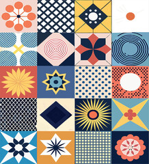 seamless pattern with flowers