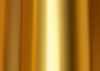 Golden background, Gold foil texture, Metallic gradient sheet, Metal effect.