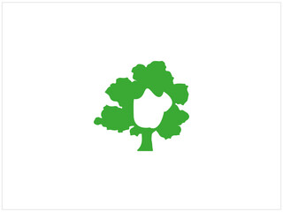 Tree logo design , vector , illustration and isolate template .