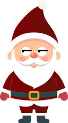 Cute Santa Claus cartoon, merry christmas