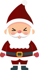 Cute Santa Claus cartoon, merry christmas