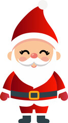 Cute Santa Claus cartoon, merry christmas