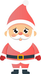 Cute Santa Claus cartoon, merry christmas