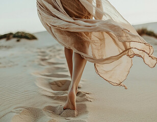 Barefoot on the Beach