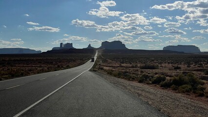 road to the mountains