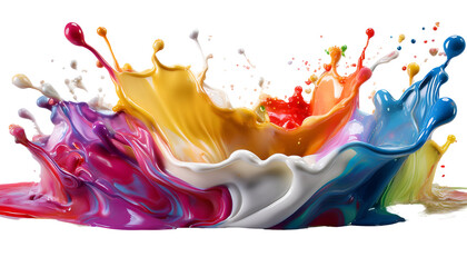 colorful paint splash, paint splash vector, vibrant paint splash