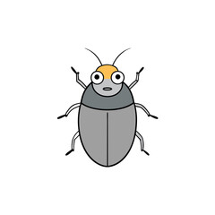Arpet beetle vector illustration