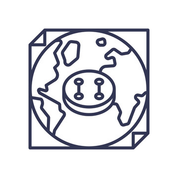 recommend clip art: Earth with a power plug symbolizes global energy responsibility.
