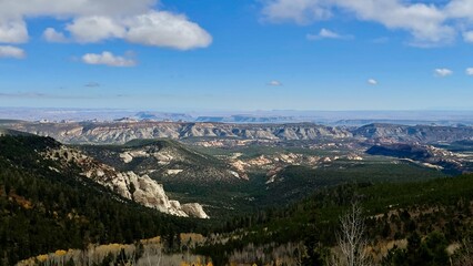 Naklejka premium panorama of the mountains