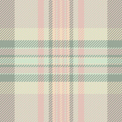 Duvet vector texture check, cowboy plaid background seamless. Mother pattern textile tartan fabric in light and pastel colors.