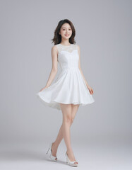 Fototapeta premium Ai female model