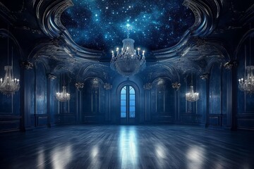 Obraz premium Hardwood flooring adds a warm touch to the room's decor.