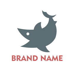 Logo Design Series - Shark Vector Logo