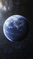 Fototapeta premium A Stunning View of Earth from Space
