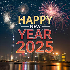 Happy New Year 2025! Celebrate new beginnings with joy, hope, and resolutions