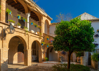 Obraz premium courtyard of the city of cordoba