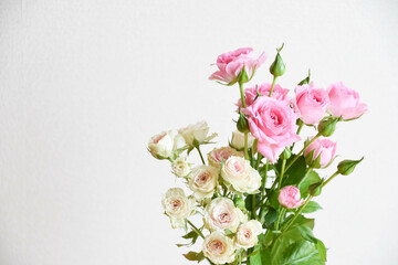 スプレー薔薇の花束