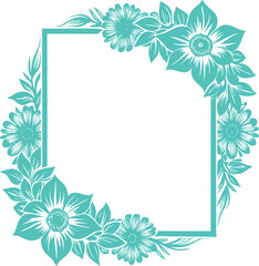 Obraz premium Flower Frame