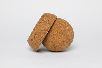 Sophisticated and Stylish Round Cork Container with a Lid for Effective Storage Solutions