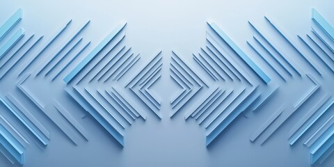 Multiple blue arrows flowing towards the center of the image, on a light gray background, symbolizing focus or convergence.