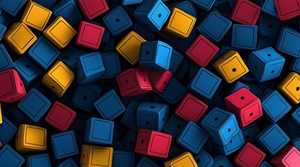 Colorful Cubes for Creative Problem-Solving Enthusiasts