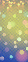 Bokeh background template Useful for social media, party, event, celebration, holiday, story, poster,  and online web internet ads.