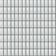 Silver mirror tile texture. Seamless pattern materials.