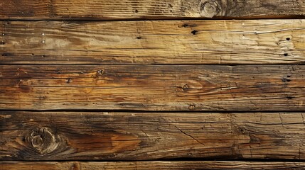 Obraz premium Rustic brown wooden planks. Weathered texture.