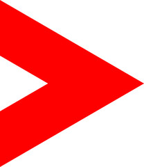 Red arrow direction icon