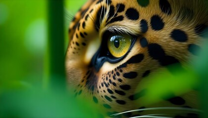 close up portrait of a leopard