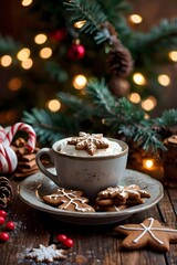 Professionally photographed festive cookies