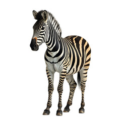 Fototapeta premium Zebra Grazing in a Natural Habitat Wildlife Photography African Savanna Vibrant Ecosystem Close-Up Perspective Animal Behavior Study