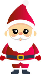 Cute Santa Claus cartoon, merry christmas