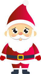 Cute Santa Claus cartoon, merry christmas