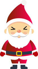 Cute Santa Claus cartoon, merry christmas