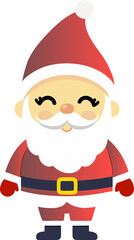 Cute Santa Claus cartoon, merry christmas