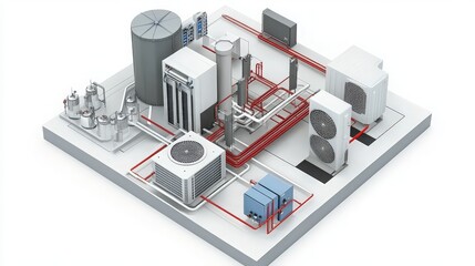 graphic resource for hvac system	