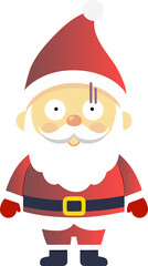 Cute Santa Claus cartoon, merry christmas