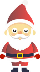 Cute Santa Claus cartoon, merry christmas